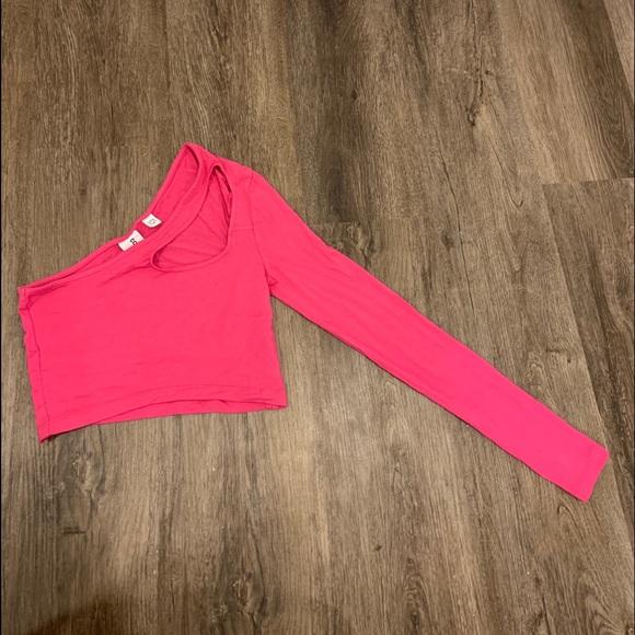 Collusion one shoulder cut out crop top - Picture 2 of 2